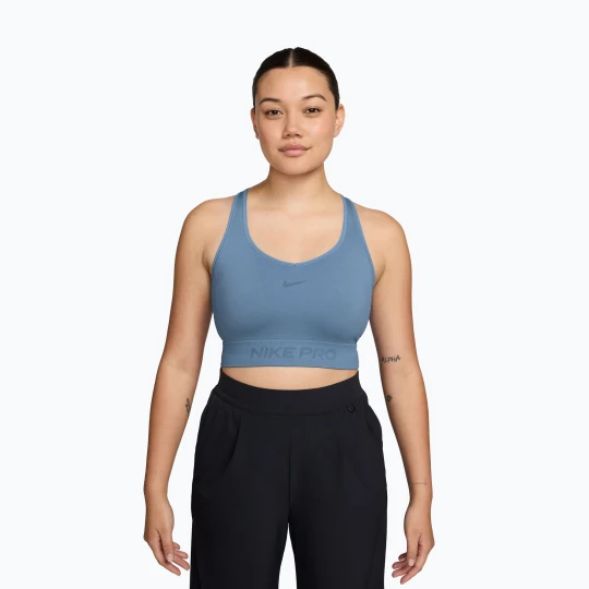 Zdjęcie produktu Koszulka treningowa damska Nike Pro Seamless work blue