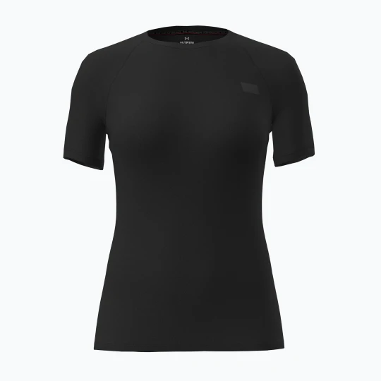 Zdjęcie produktu Koszulka treningowa damska Under Armour HG Authentics Comp SS ultimate black / white