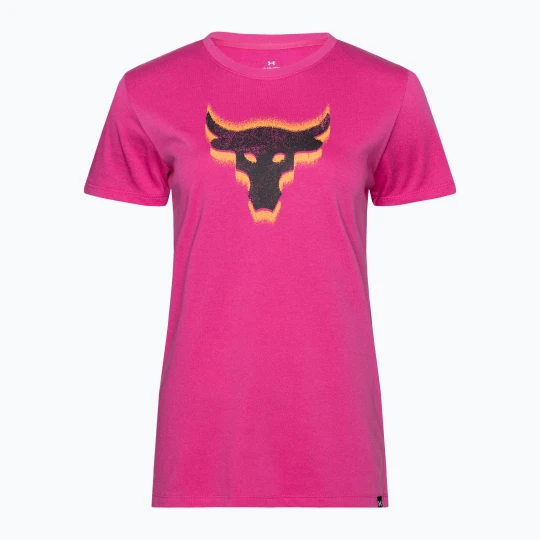 Zdjęcie produktu Koszulka treningowa damska Under Armour Project Underground Core T astro pink / black