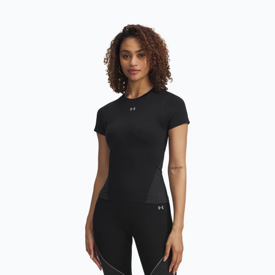 Zdjęcie produktu Koszulka treningowa damska Under Armour Vanish Seamless black / steel / steel