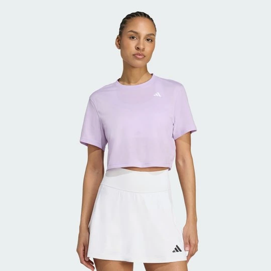 Zdjęcie produktu Koszulka treningowa Essentials Boxy Workout Adidas Powder Plum