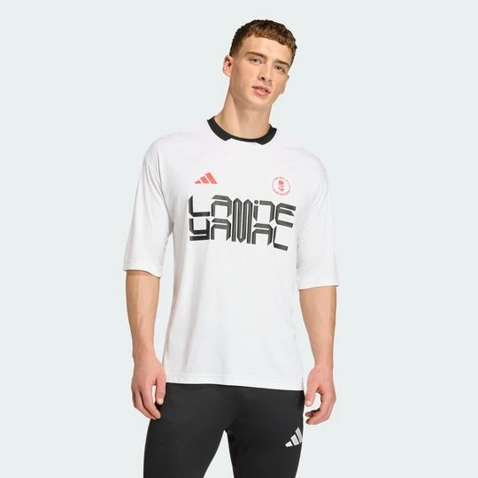 Zdjęcie produktu Koszulka treningowa Lamine Yamal Adidas biały
