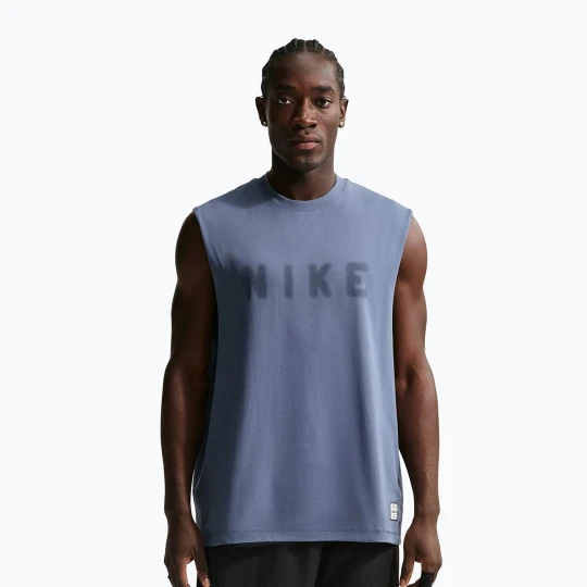 Zdjęcie produktu Koszulka treningowa męska Nike Athletic Club Dri-Fit diffused blue / diffused blue