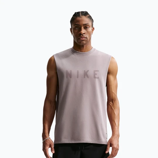 Zdjęcie produktu Koszulka treningowa męska Nike Athletic Club Dri-Fit light violet ore / light violet ore Różowy