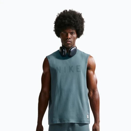Zdjęcie produktu Koszulka treningowa męska Nike Athletic Club Dri-Fit mineral slate / mineral slate Niebieski
