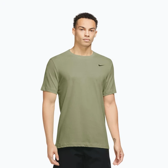 Zdjęcie produktu Koszulka treningowa męska Nike Dri-FIT dusty olive / black Zielony