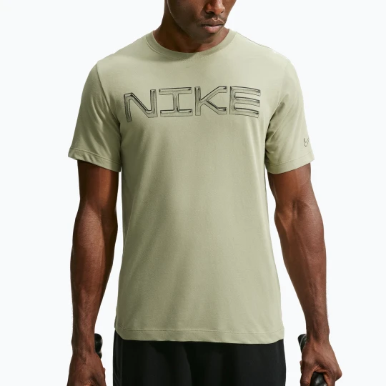Zdjęcie produktu Koszulka treningowa męska Nike Dri-FIT Training T-Shirt dusty olive/black Zielony