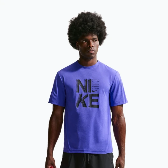 Zdjęcie produktu Koszulka treningowa męska Nike Hyverse Dri-Fit persian violet/black