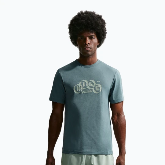 Zdjęcie produktu Koszulka treningowa męska Nike Hyverse Dri-Fit Training mineral slate / steam Niebieski