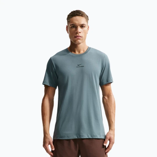 Zdjęcie produktu Koszulka treningowa męska Nike Pro Dri-Fit mineral slate / black Niebieski