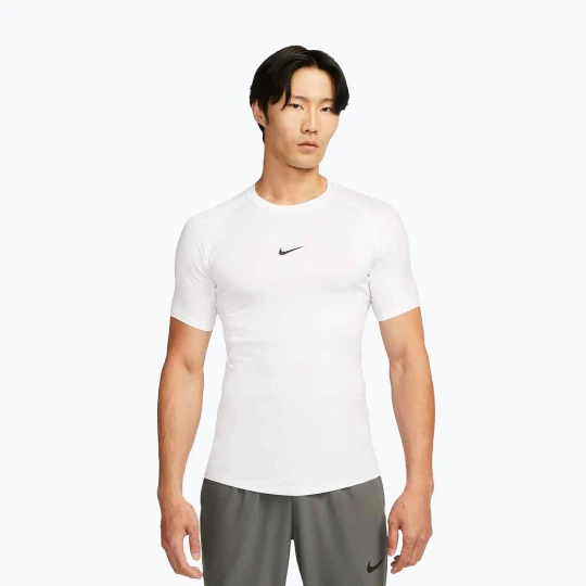 Zdjęcie produktu Koszulka treningowa męska Nike Pro Dri-Fit Tight Fitness white / black