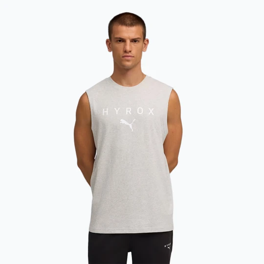 Zdjęcie produktu Koszulka treningowa męska PUMA Hyrox Cutoff Tank gray Szary