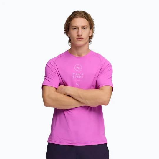 Zdjęcie produktu Koszulka treningowa męska PUMA Hyrox Dryelite Training Tee pink