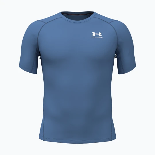 Zdjęcie produktu Koszulka treningowa męska Under Armour HG Armour Comp aegean blue / white