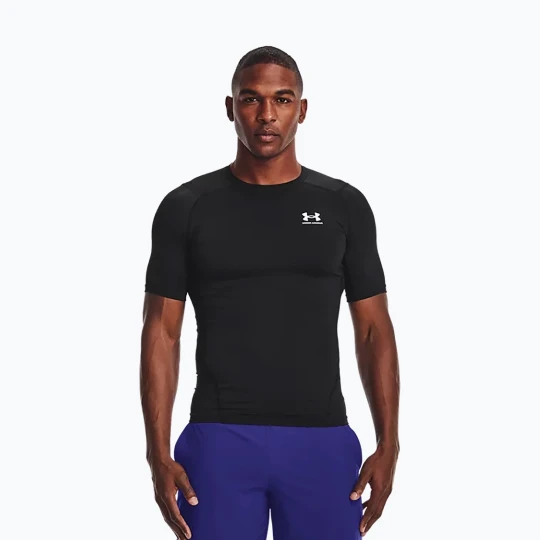 Zdjęcie produktu Koszulka treningowa męska Under Armour HG Armour Comp black/white