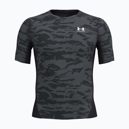 Zdjęcie produktu Koszulka treningowa męska Under Armour HG Printed black/castlerock/white