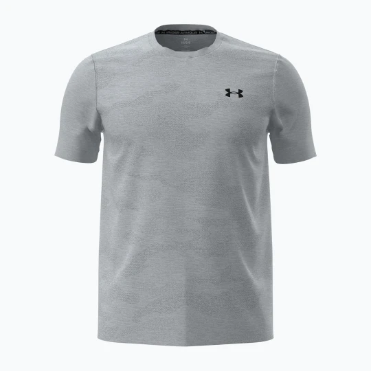 Zdjęcie produktu Koszulka treningowa męska Under Armour Vanish Elite Smls Camo titanium / ultimate black Szary