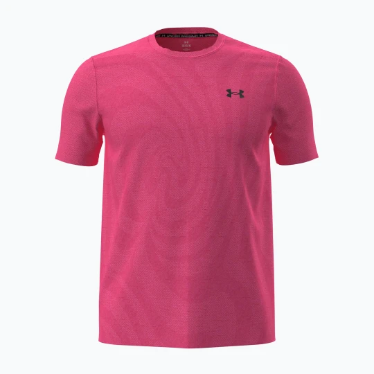 Zdjęcie produktu Koszulka treningowa męska Under Armour Vanish Seamless Novelty bittersweet pink / black