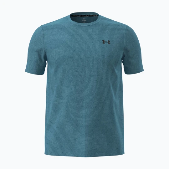 Zdjęcie produktu Koszulka treningowa męska Under Armour Vanish Seamless Novelty blue haze / black