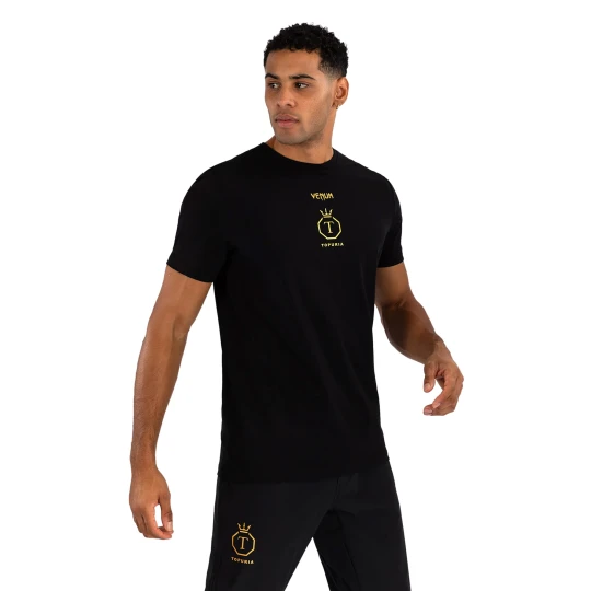 Zdjęcie produktu Koszulka treningowa męska Venum x Ilia Topuria Unmatched black / gold