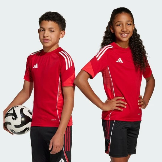 Zdjęcie produktu Koszulka treningowa Tiro 25 Competition Kids Adidas czerwony