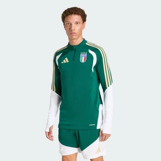 Zdjęcie produktu Koszulka treningowa Włochy 26 Tiro Adidas Collegiate Green