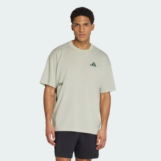 Zdjęcie produktu Koszulka treningowa z grafiką Climacool Fun Adidas Halo Green