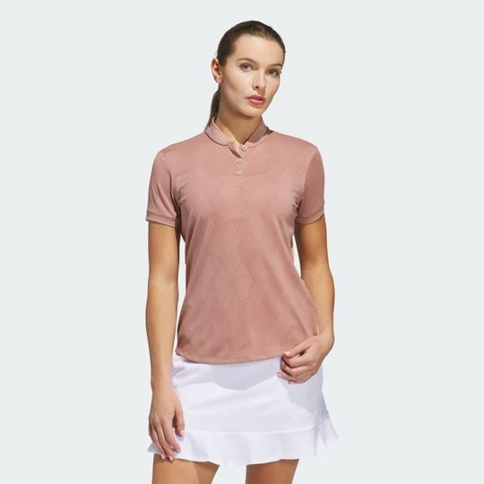 Zdjęcie produktu Koszulka Ultimate365 Diamond Jacquard Polo Adidas Warm Clay