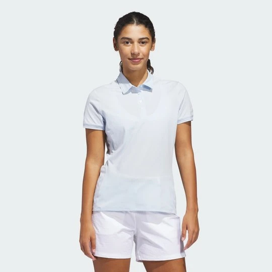 Zdjęcie produktu Koszulka Ultimate365 Tour Twistknit Polo Adidas Crystal Sky
