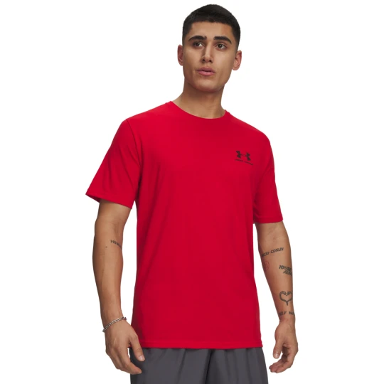 Zdjęcie produktu Koszulka Under Armour Sportstyle Left Chest SS (1326799-600) Czerwony