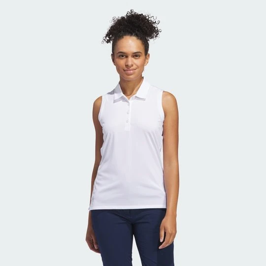 Zdjęcie produktu Koszulka Women's Ultimate365 Solid Sleeveless Polo Adidas biały