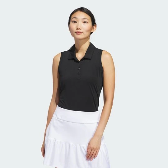 Zdjęcie produktu Koszulka Women's Ultimate365 Solid Sleeveless Polo Adidas czarny