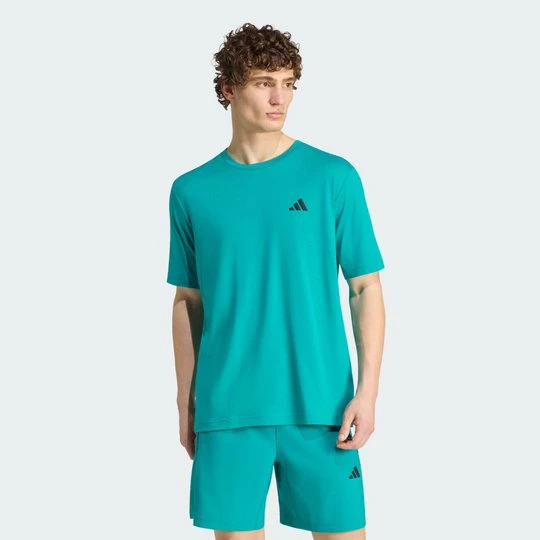 Zdjęcie produktu KOSZULKA WORKOUT ESSENTIALS FEELREADY Adidas Equipment Green