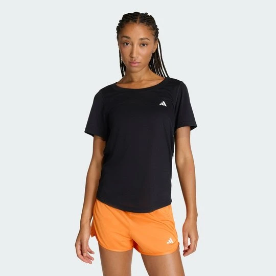 Zdjęcie produktu Koszulka Workout Essentials Scoop Neck Adidas czarny
