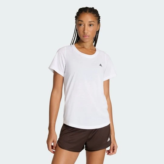 Zdjęcie produktu Koszulka Workout Essentials Scoop Neck Adidas biały