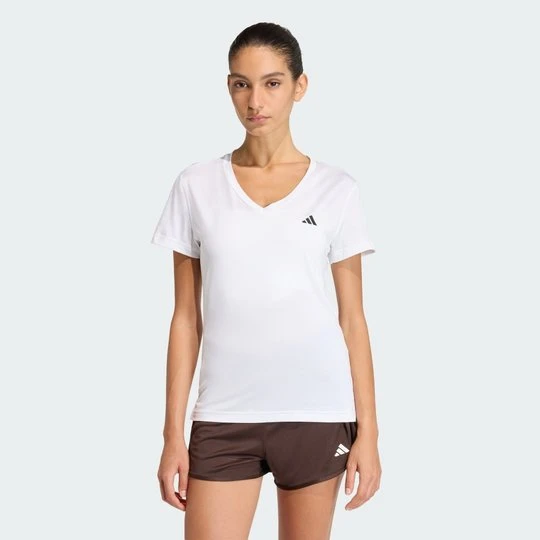 Zdjęcie produktu Koszulka Workout Essentials V-Neck Adidas biały