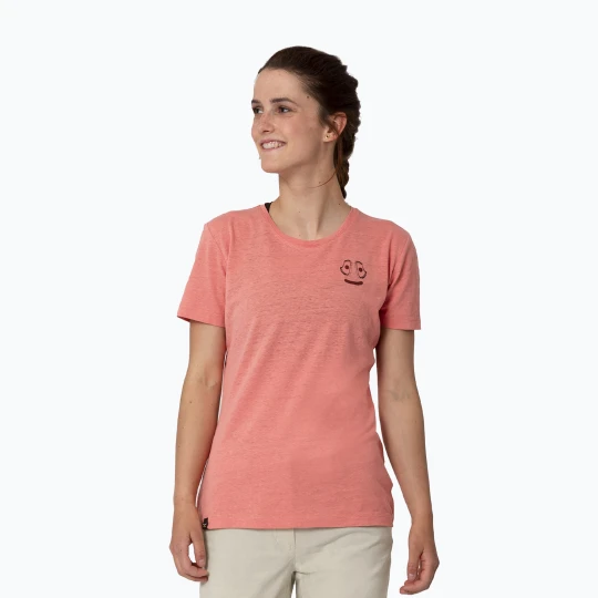 Zdjęcie produktu Koszulka wspinaczkowa damska Salewa Lavaredo Hemp Print lantana pink