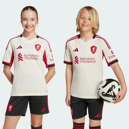 Zdjęcie produktu Koszulka wyjadowa Liverpool FC 25 / 26 Adidas Wonder White