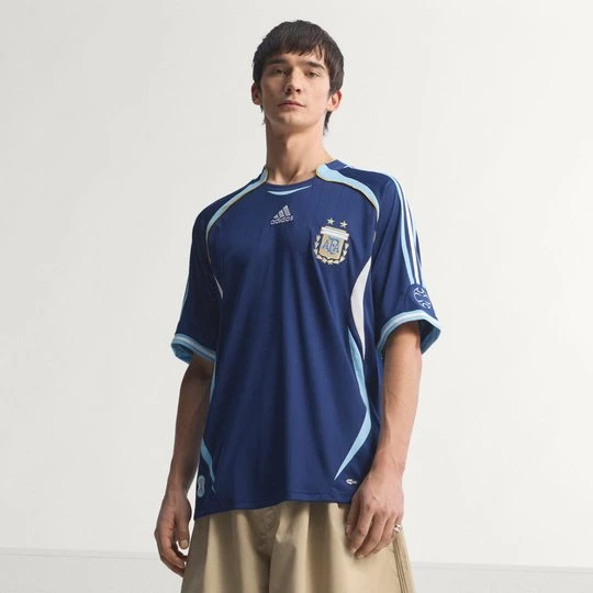 Zdjęcie produktu Koszulka wyjazdowa Argentyna 2006 Adidas Dark Blue