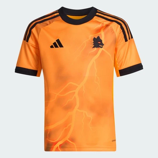 Zdjęcie produktu Koszulka wyjazdowa AS Roma 25 / 26 Adidas Crew Orange