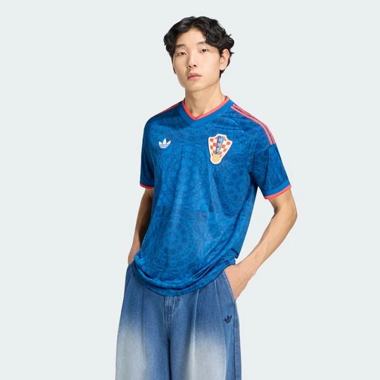 Zdjęcie produktu Koszulka wyjazdowa Croatia 26 Adidas Eqt Blue