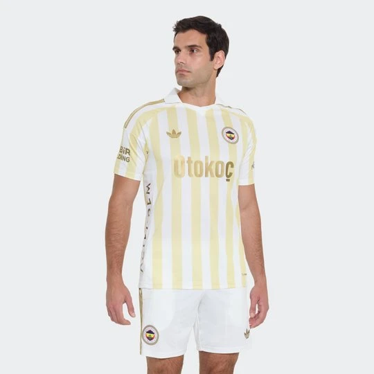 Zdjęcie produktu Koszulka wyjazdowa Fenerbahce 2026 / 2027 Adidas Powder Yellow