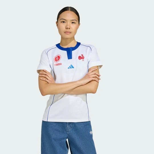Zdjęcie produktu Koszulka wyjazdowa Francja Adidas biały