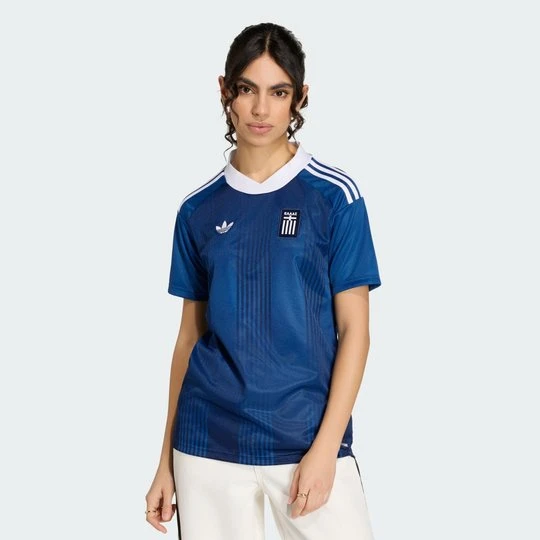 Zdjęcie produktu Koszulka wyjazdowa Grecja 26 Adidas Dusky Petrol