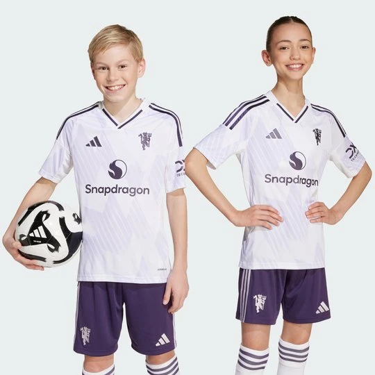 Zdjęcie produktu Koszulka wyjazdowa Manchester United 25 / 26 Adidas biały