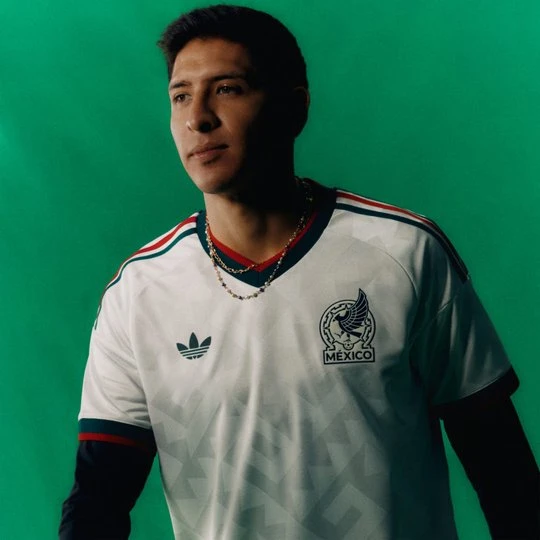 Zdjęcie produktu Koszulka wyjazdowa Meksyk 26 Authentic Adidas biały