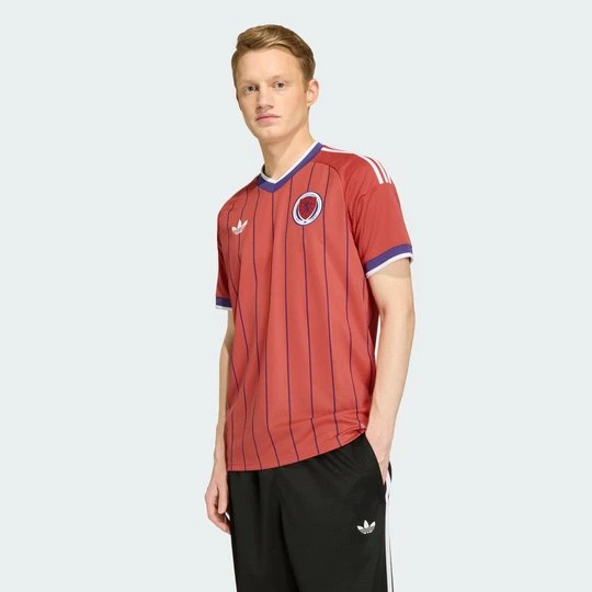 Zdjęcie produktu Koszulka wyjazdowa Szkocja 26 Adidas Trace Scarlet