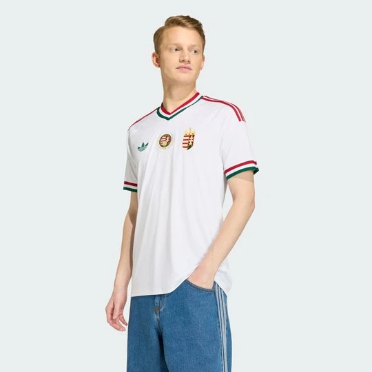 Zdjęcie produktu Koszulka wyjazdowa Węgry 26 Adidas biały