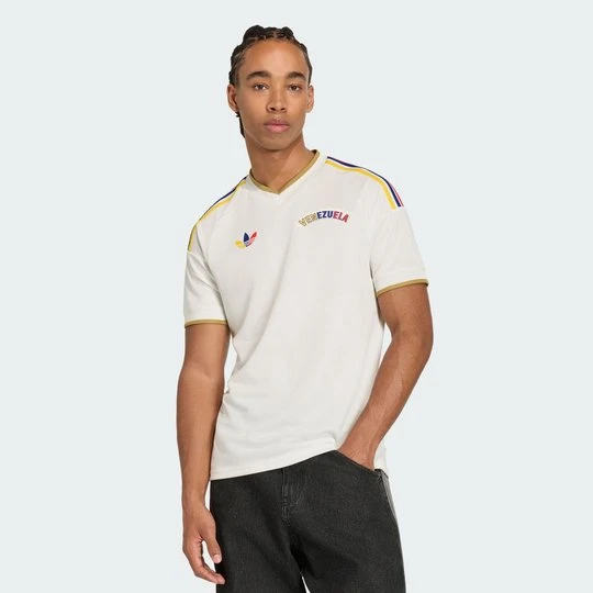 Zdjęcie produktu Koszulka wyjazdowa Wenezuela 26 Adidas Cloud White