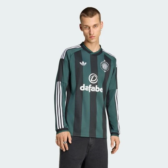 Zdjęcie produktu Koszulka wyjazdowa z długim rękawem Celtic FC 26 / 27 Adidas czarny
